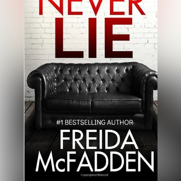 Other - Never Lie paperback book Freida McFadden